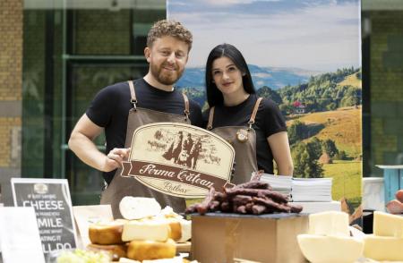 George Cățean, Cățean Farm: Our clients comprise individuals who appreciate the local taste of cheeses and enjoy innovating through a blend of traditional and modern methods.