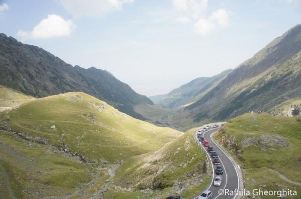 Transfagarasan, one of the most famous roads in Romania